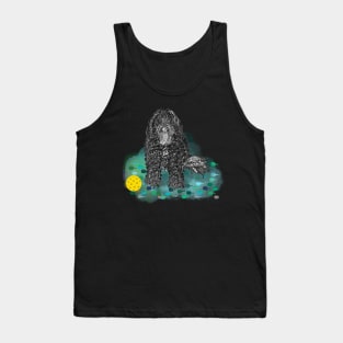 Pickles the dog, by Pickleball ARTwear Tank Top